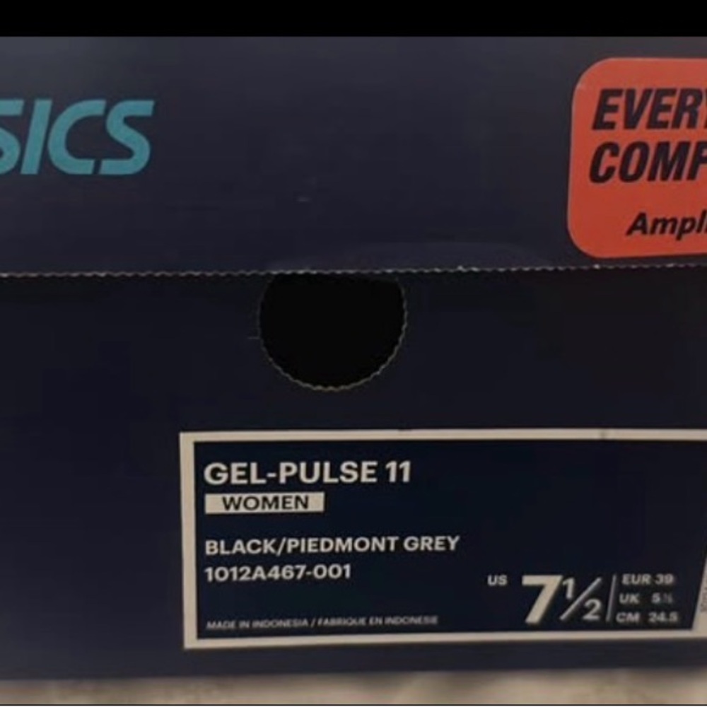 Asics Gel-Pulse 11 Women's Black and Piedmont Grey